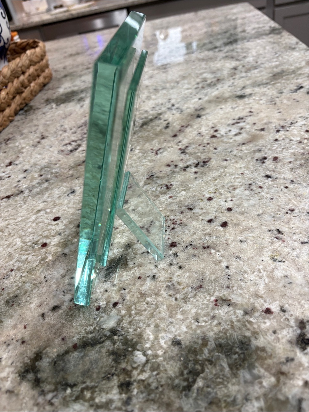 Clear Glass Picture Frame - Minimalist Home Accent - Picture 3 of 4